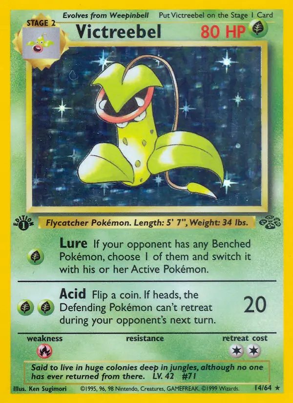 Victreebel - Jungle 014/064 (1st Edition)