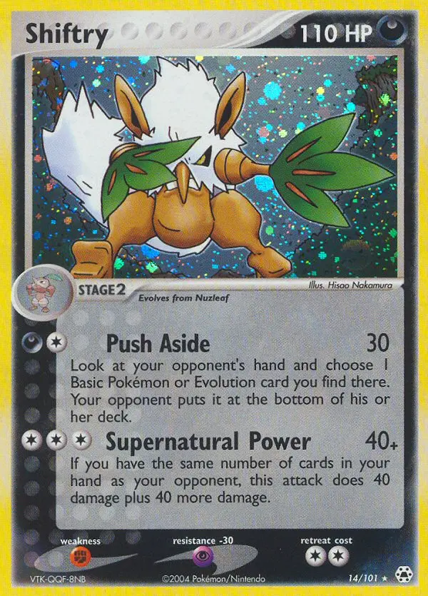 Shiftry - Hidden Legends 014/101 (Reverse Holo)