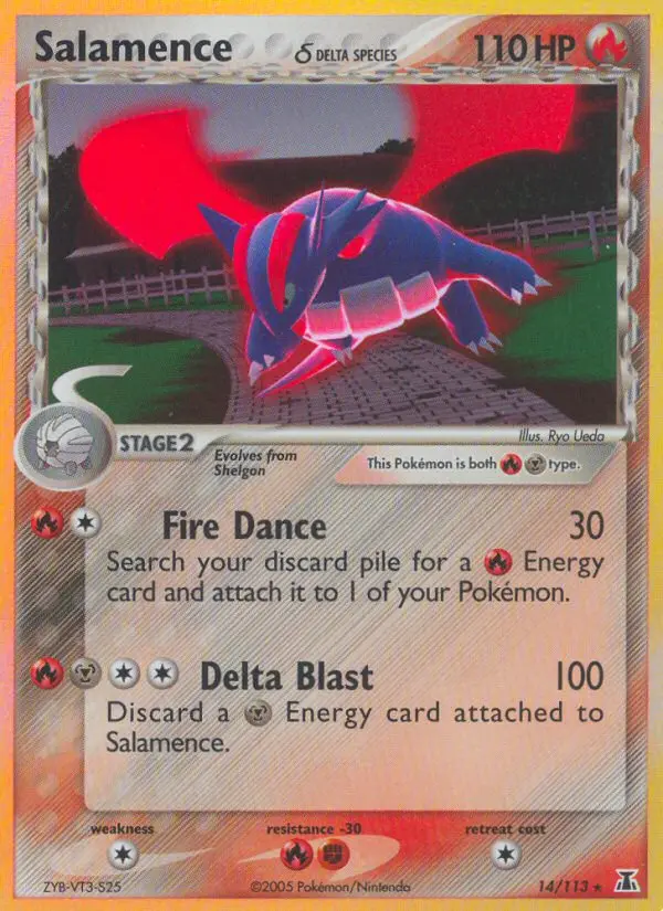 Salamence δ - Delta Species 014/113 (Holo)