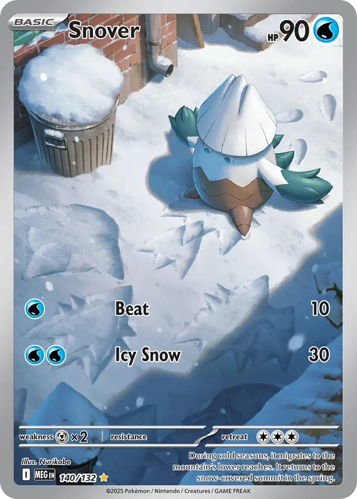 Snover - Mega Evolution 140/132 (Holo)