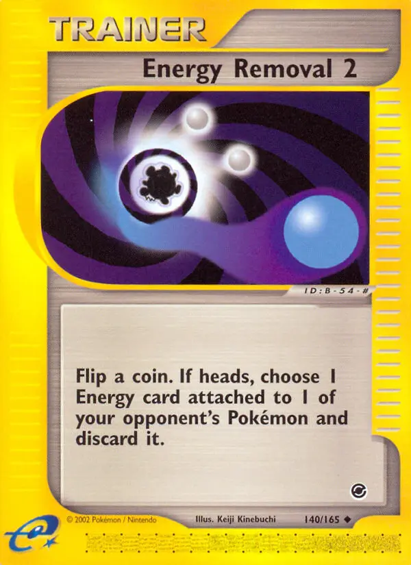 Energy Removal 2 - Expedition Base Set 140/165 (Reverse Holo)
