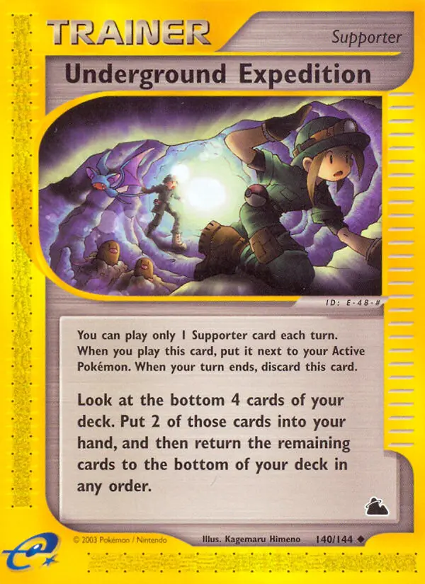 Underground Expedition - Skyridge 140/144 (Regular)