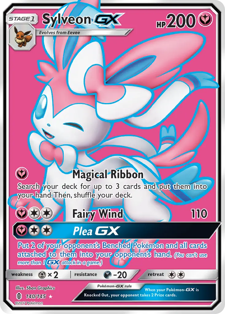 Sylveon-GX - Guardians Rising 140/145 (Ultra Rare)