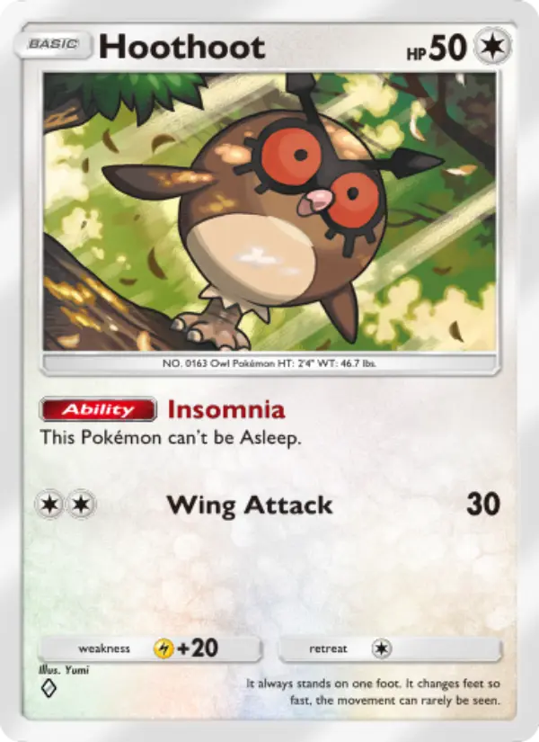 Hoothoot - Wisdom of Sea and Sky 140/161