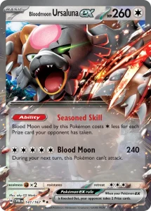 Bloodmoon Ursaluna ex - Twilight Masquerade 141/167 (Holo)