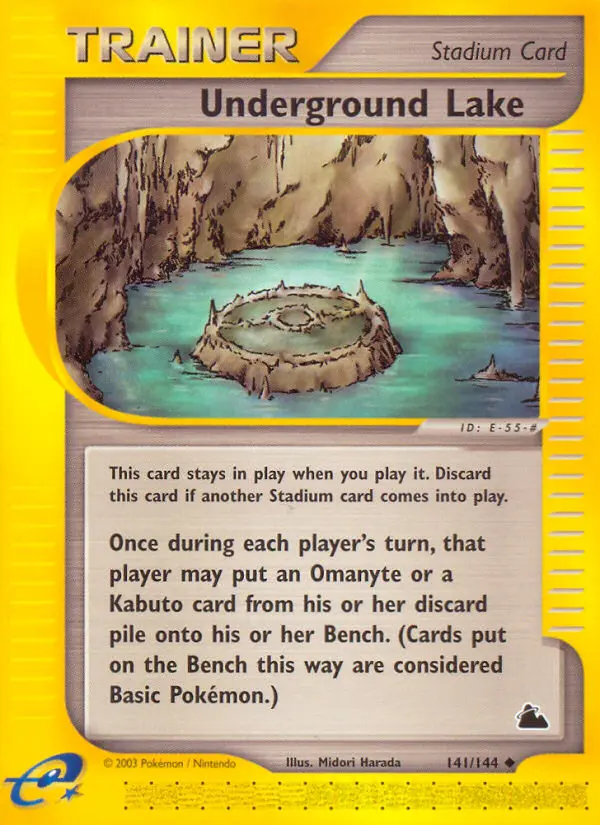 Underground Lake - Skyridge 141/144 (Regular)