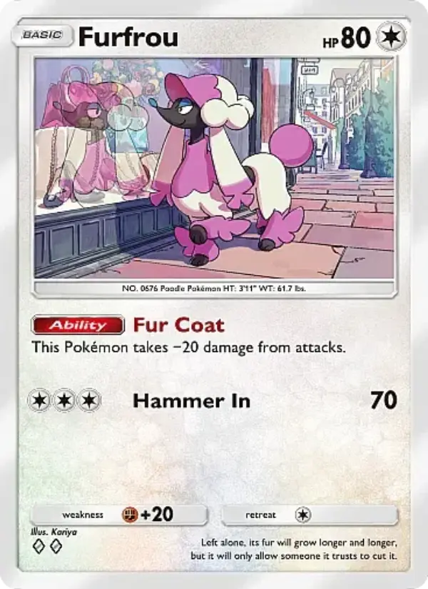 Furfrou - Fantastical Parade 141/155