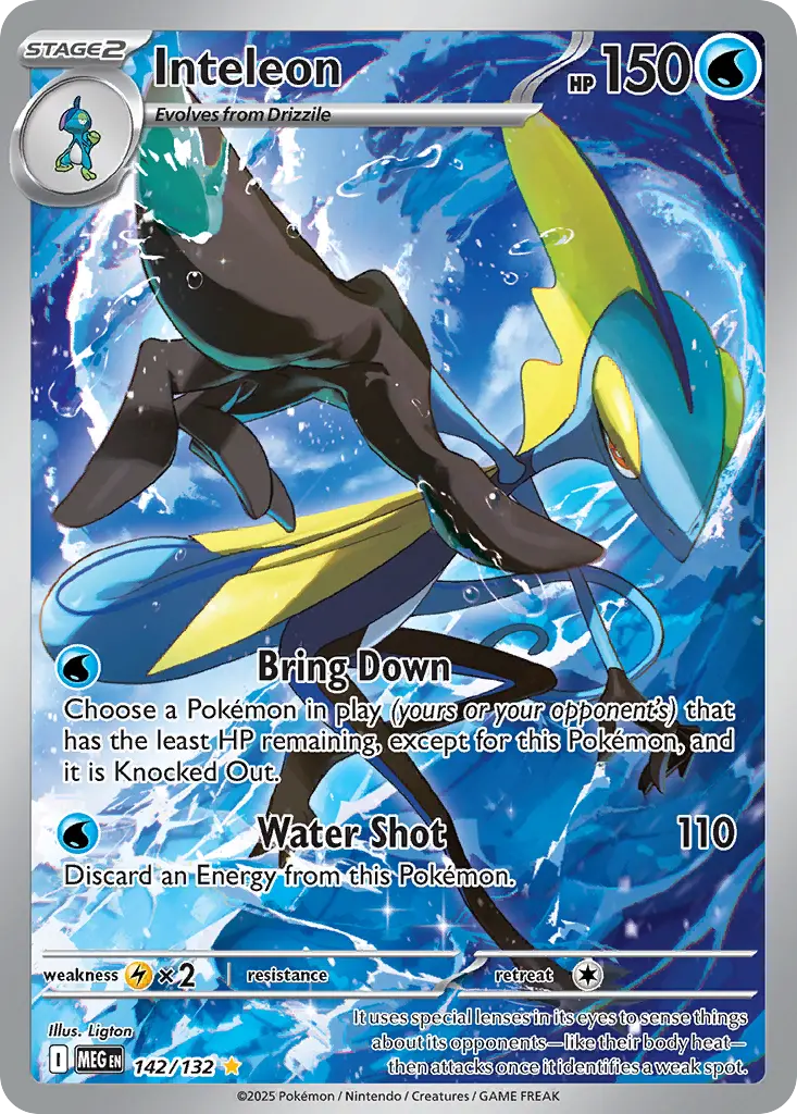 Inteleon - Mega Evolution 142/132 (Holo)