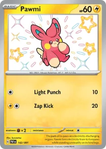 Pawmi - Paldean Fates 142/091 (Holo)