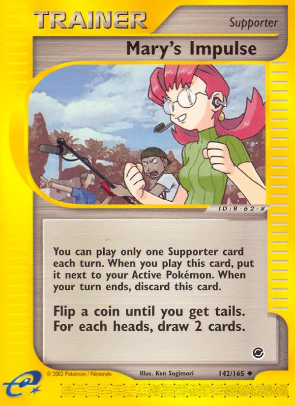 Mary's Impulse - Expedition Base Set 142/165 (Regular)