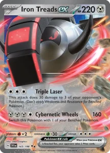 Iron Treads ex - Scarlet & Violet 143/198 (Holo)