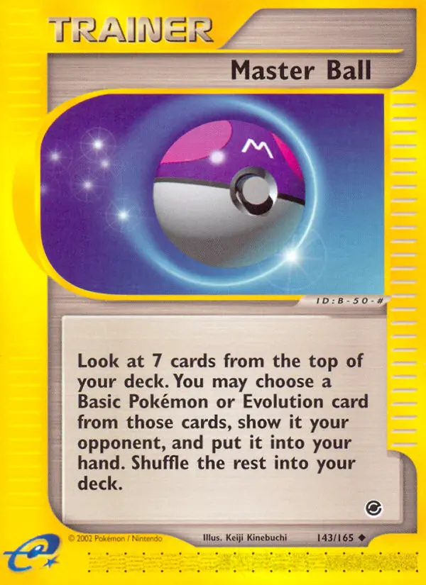 Master Ball - Expedition Base Set 143/165 (Regular)