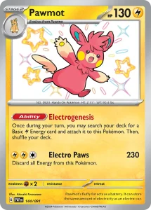 Pawmot - Paldean Fates 144/091 (Holo)