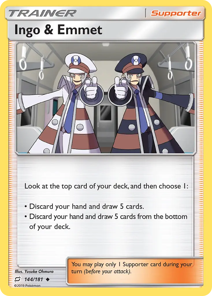 Ingo & Emmet - Team Up 144/181 (Regular)