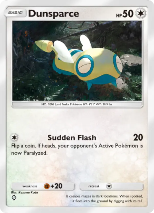 Dunsparce - Wisdom of Sea and Sky 144/161