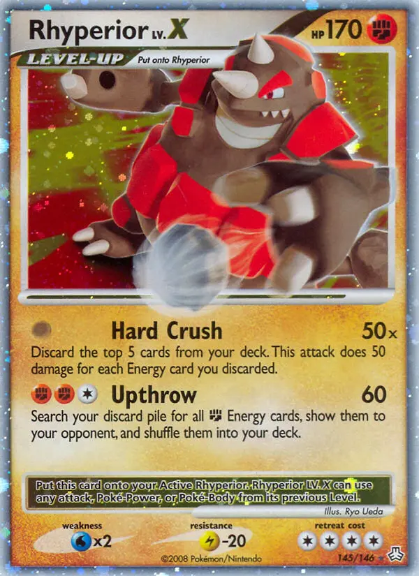 Rhyperior LV.X - Legends Awakened 145/146 (Holo)
