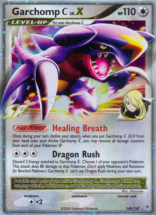 Garchomp C LV.X - Supreme Victors 145/147 (Holo)