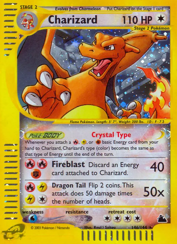 Charizard - Skyridge 146/144 (Secret Rare)