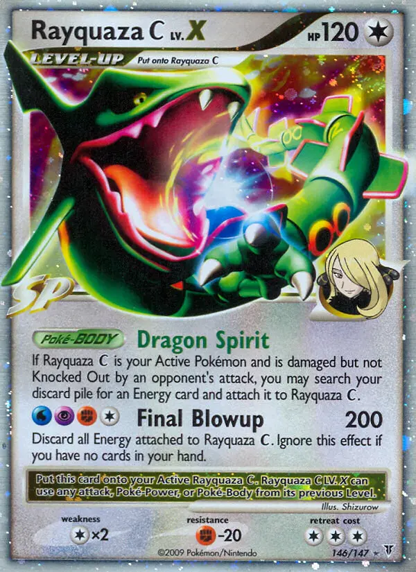 Rayquaza C LV.X - Supreme Victors 146/147 (Holo)