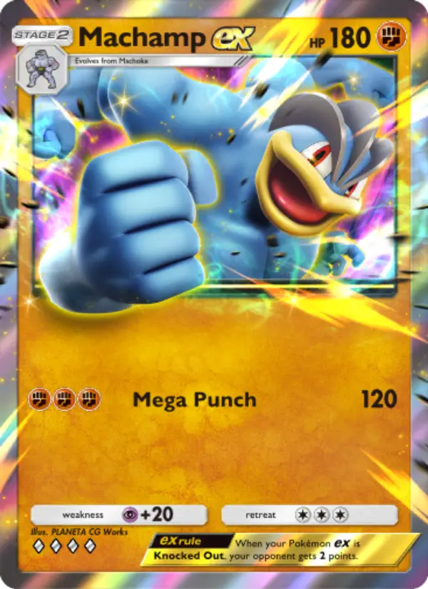 Machamp ex - Genetic Apex 146/226