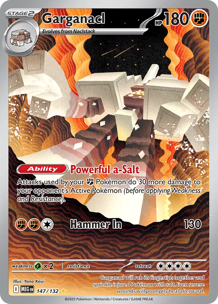 Garganacl - Mega Evolution 147/132 (Holo)