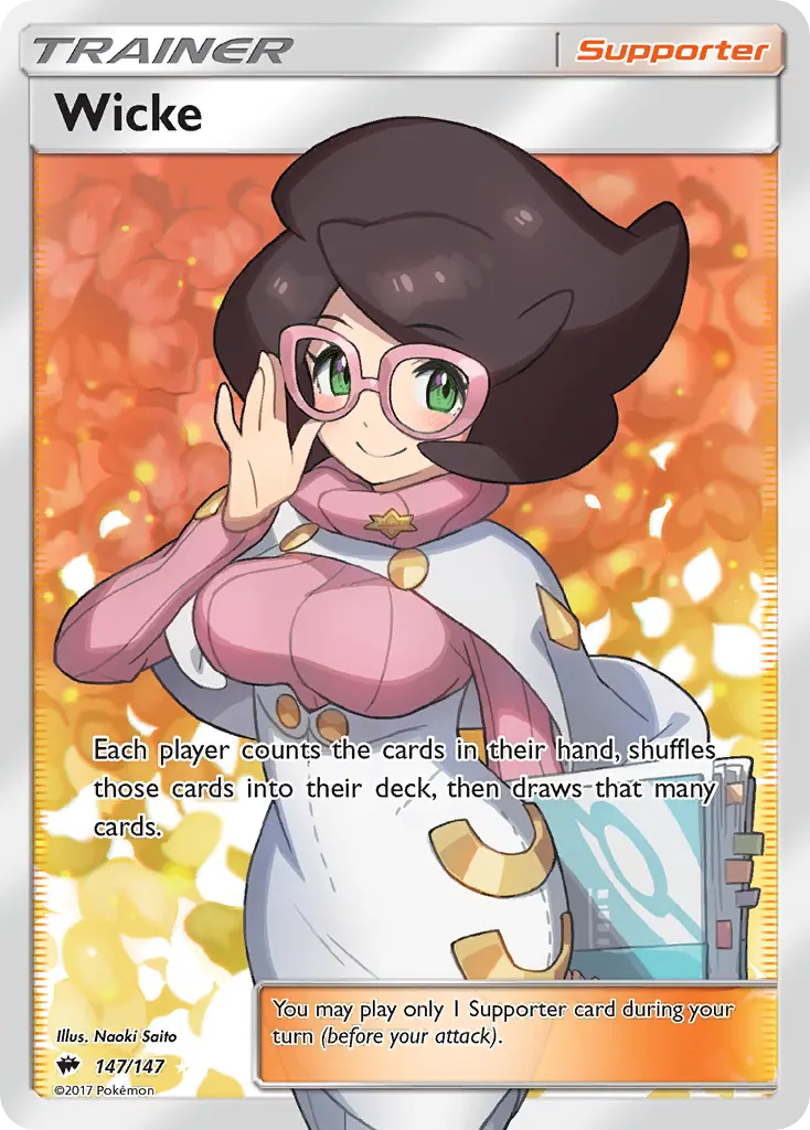 Wicke - Burning Shadows 147/147 (Ultra Rare)