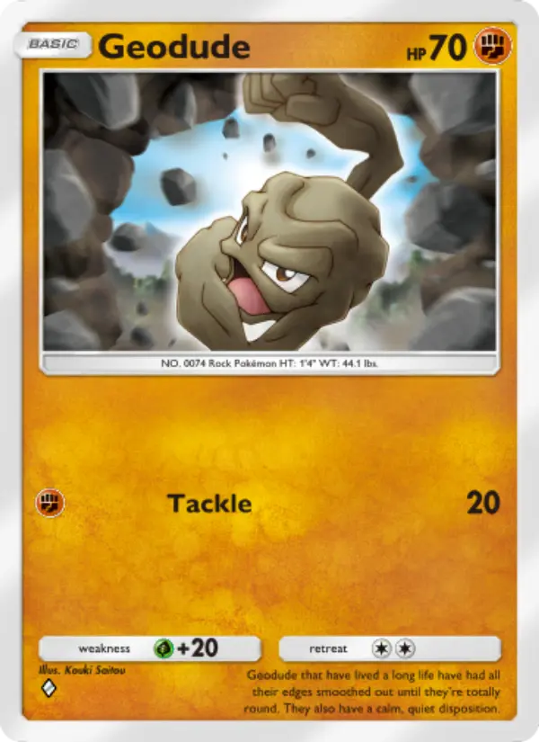Geodude - Genetic Apex 147/226