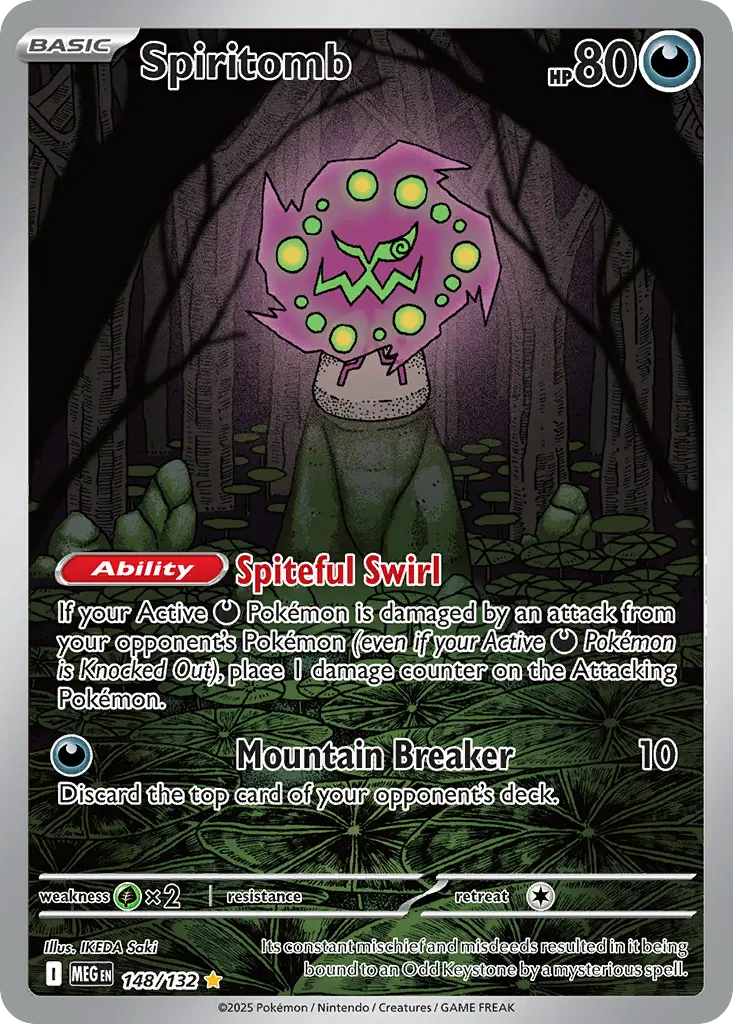 Spiritomb - Mega Evolution 148/132 (Holo)