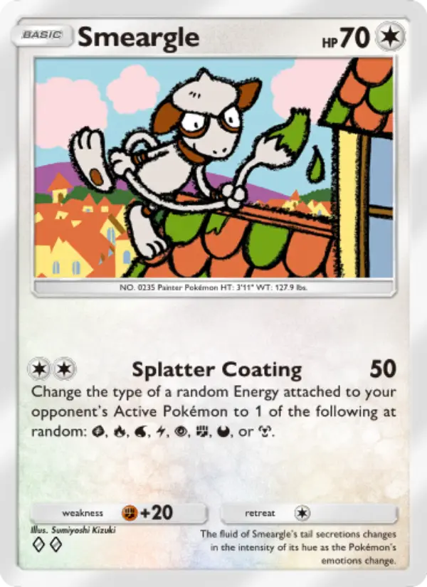 Smeargle - Wisdom of Sea and Sky 148/161