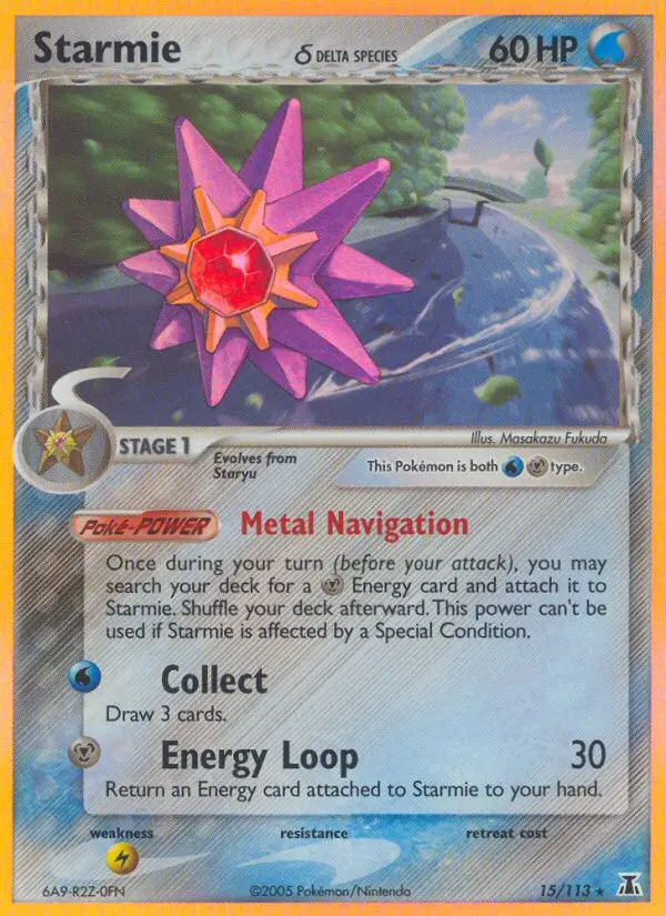 Starmie δ - Delta Species 015/113 (Holo)