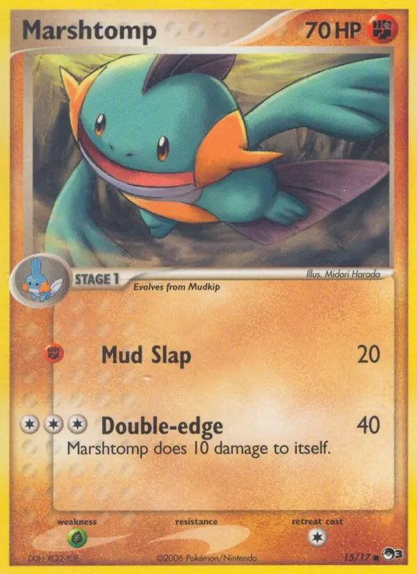 Marshtomp - POP Series 3 015/017 (Regular)