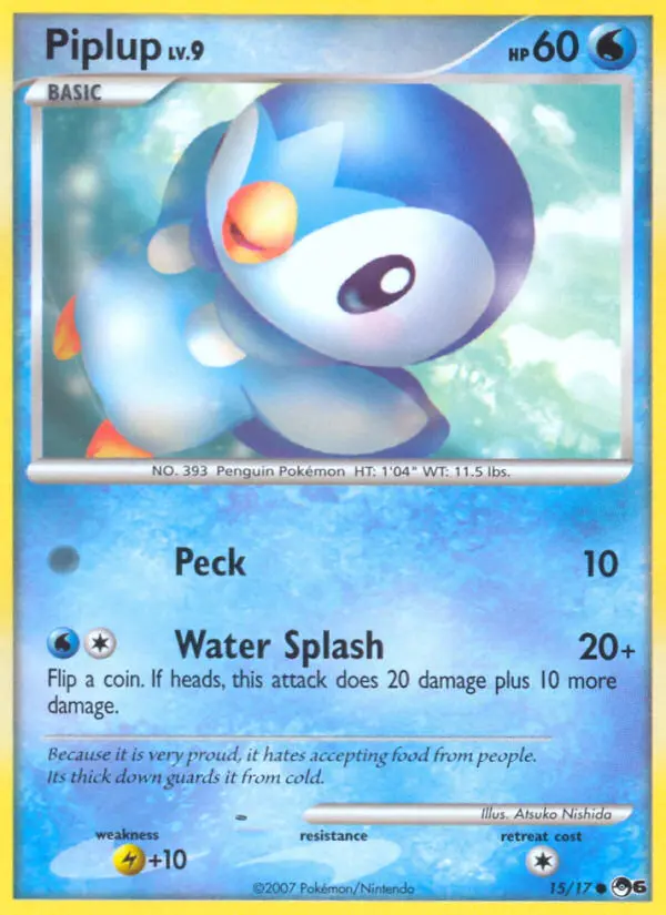Piplup - POP Series 6 015/017 (Regular)