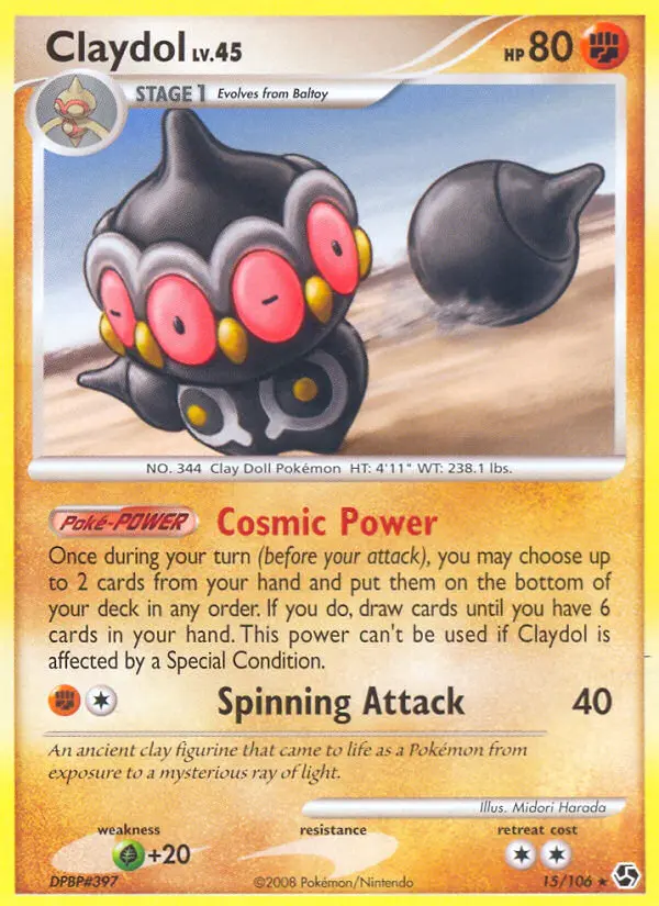 Claydol - Great Encounters 015/106 (Regular)