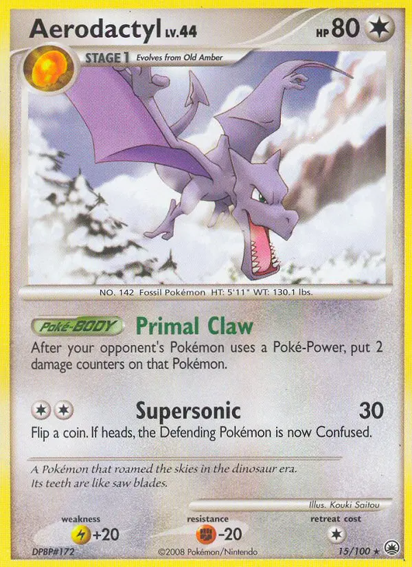 Aerodactyl - Majestic Dawn 015/100 (Regular)