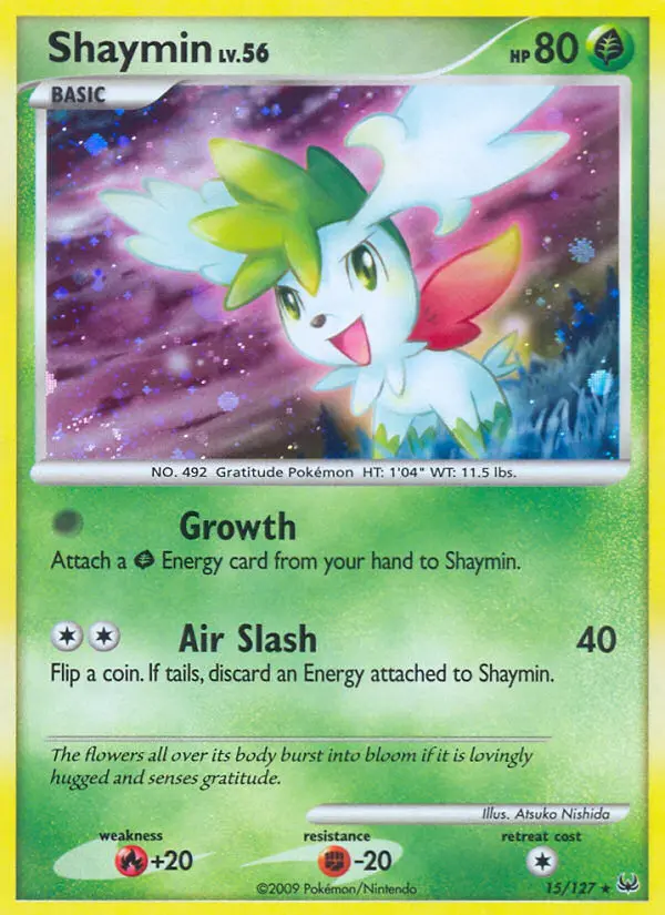 Shaymin - Platinum 015/127 (Reverse Holo)