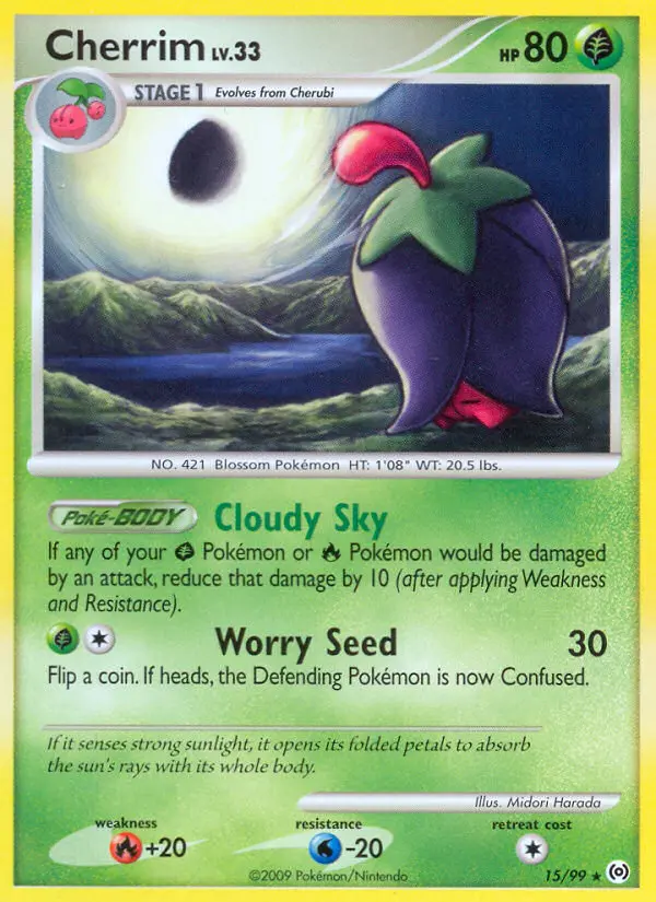 Cherrim - Arceus 015/099 (Reverse Holo)
