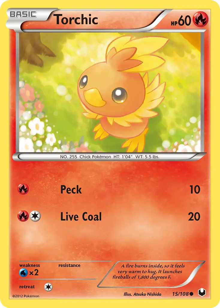 Torchic - Dark Explorers 015/108 (Regular)