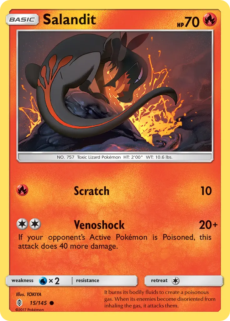 Salandit - Guardians Rising 015/145 (Regular)