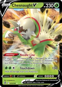 Chesnaught V - Silver Tempest 015/195 (Holo)