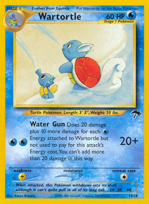 Wartortle - Southern Islands 015/018 (Regular)