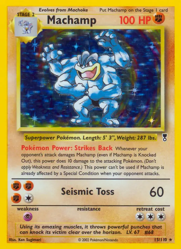 Machamp - Legendary Collection 015/110 (Reverse Holo)