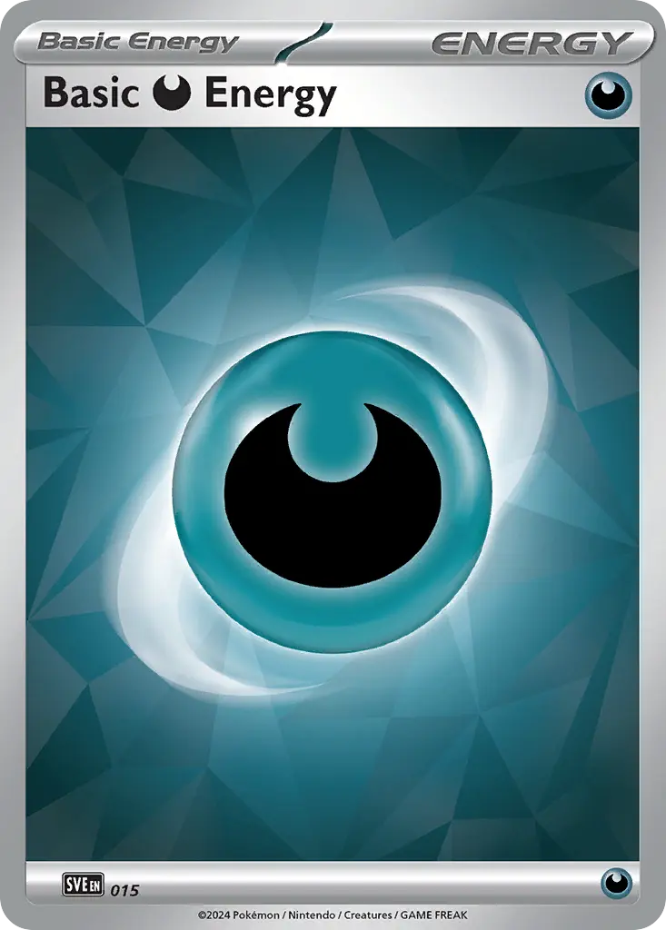 Basic Darkness Energy - Scarlet & Violet Energies 015/008 (Regular)