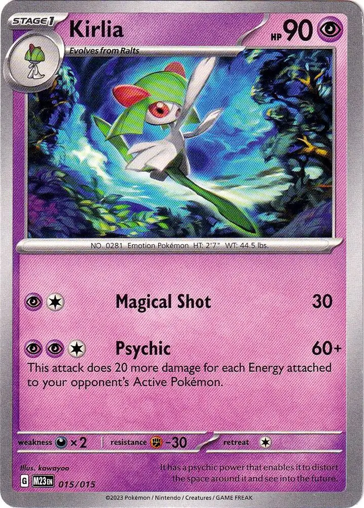 Kirlia - McDonald's Collection 2023 015/015 (Regular)