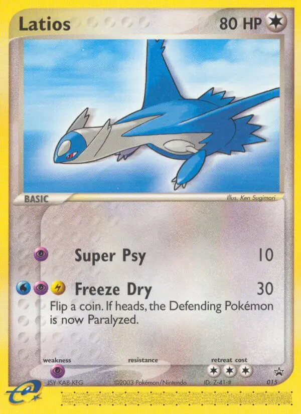 Latios - Nintendo Black Star Promos 015/040 (Regular)