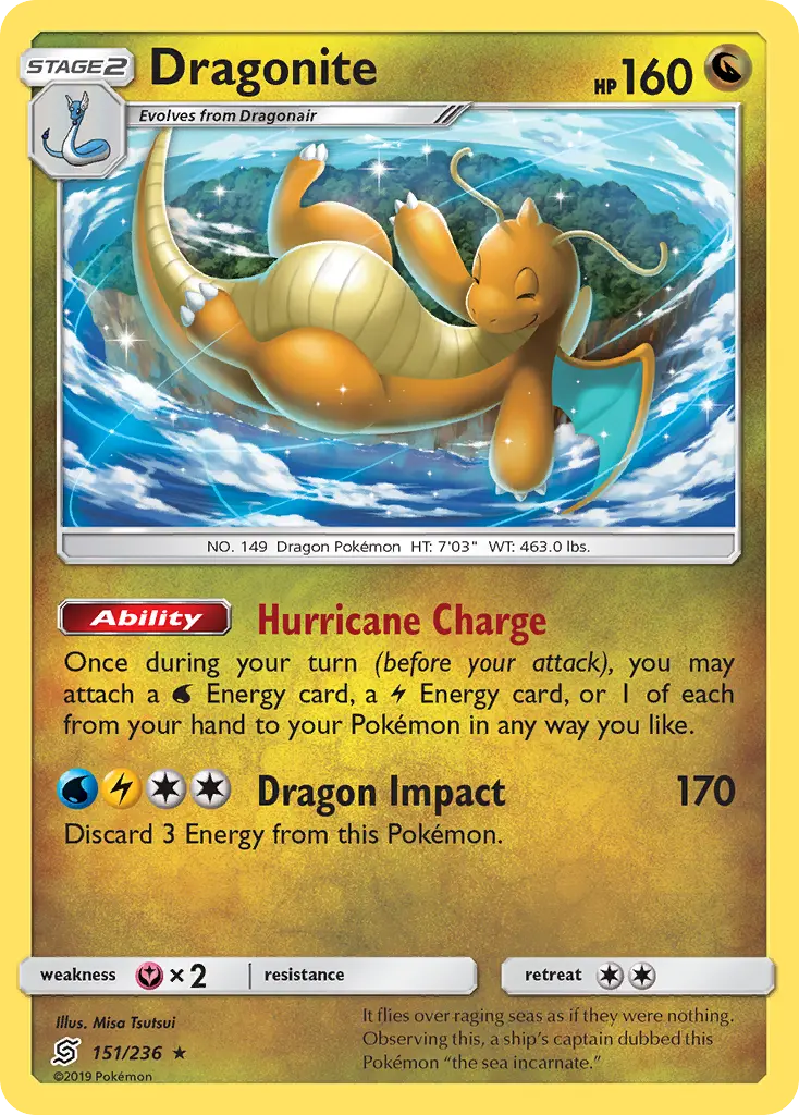 Dragonite - Unified Minds 151/236 (Regular)