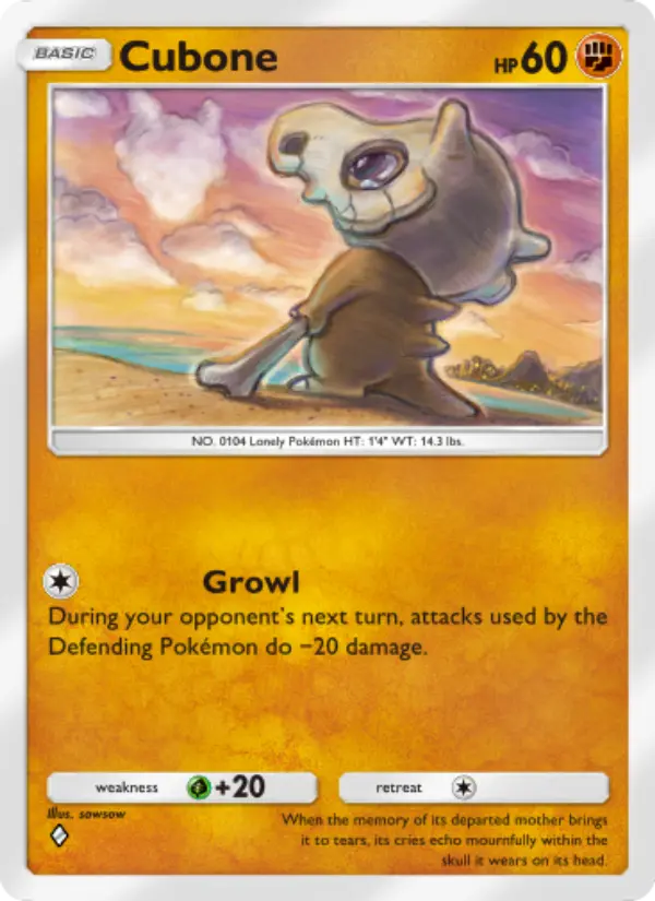 Cubone - Genetic Apex 151/226