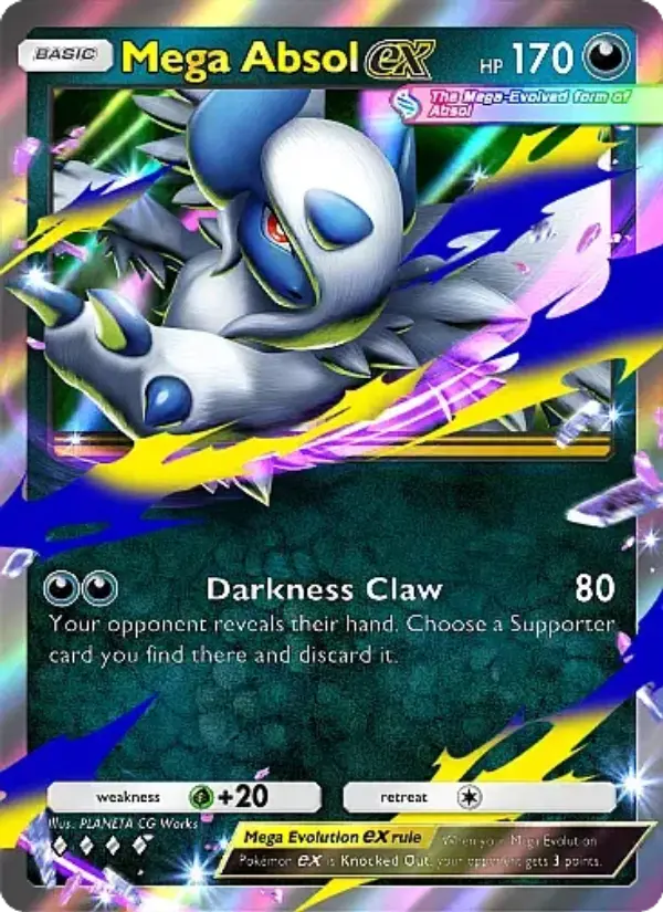 Mega Absol ex - Mega Rising 151/226