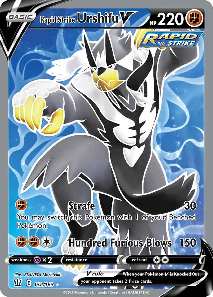 Rapid Strike Urshifu V - Battle Styles 152/163 (Holo)