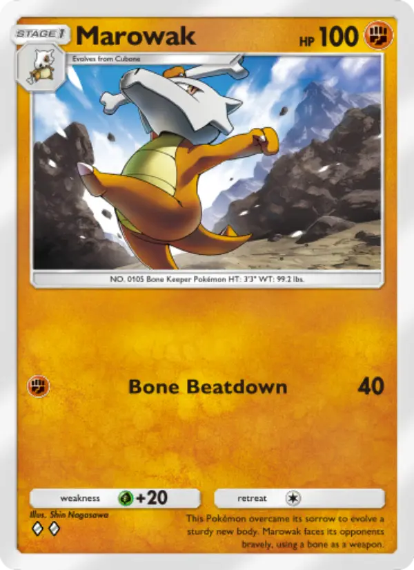 Marowak - Genetic Apex 152/226