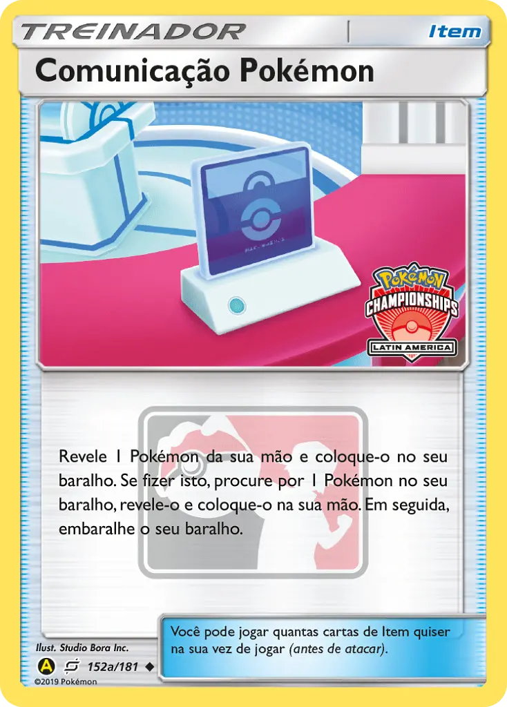 Pokémon Communication - Team Up 152a (International Latam Champion)